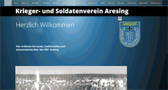 Desktop Screenshot of ksv-aresing.de